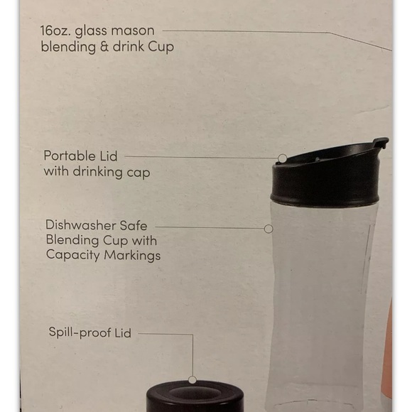 Americana by Elite Retro Personal Blender NEW IN BOX - Picture 5 of 8